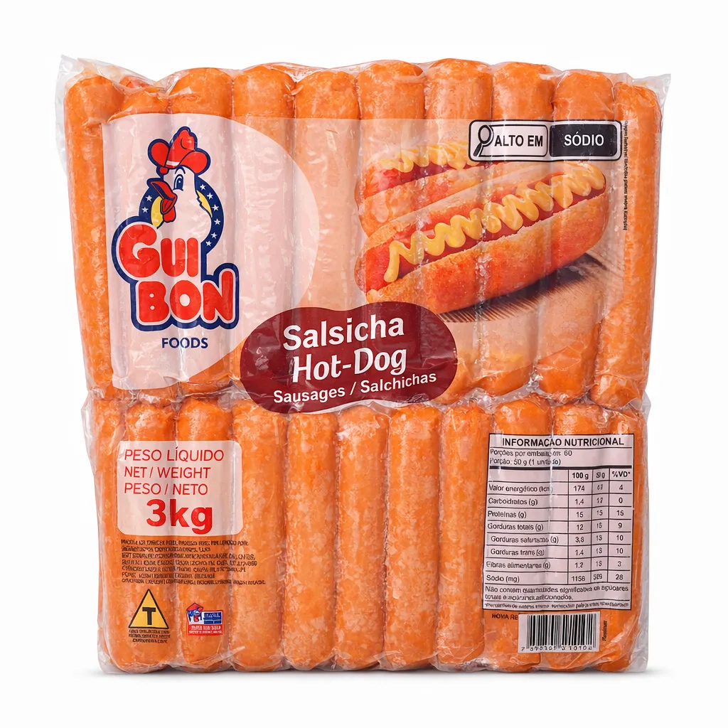 Salchichas Condimentadas 3 Kg.