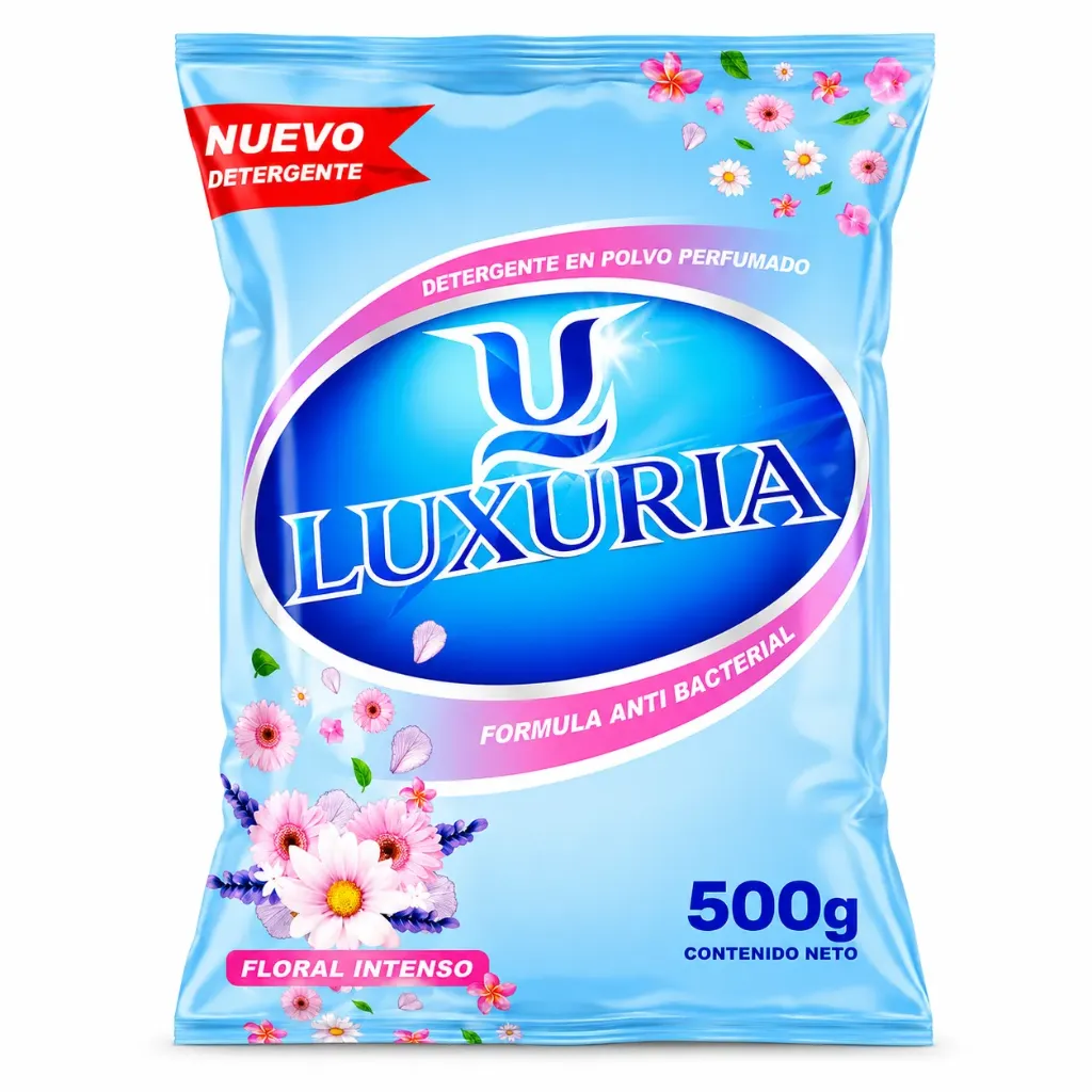 Detergente Luxuria 500 g.