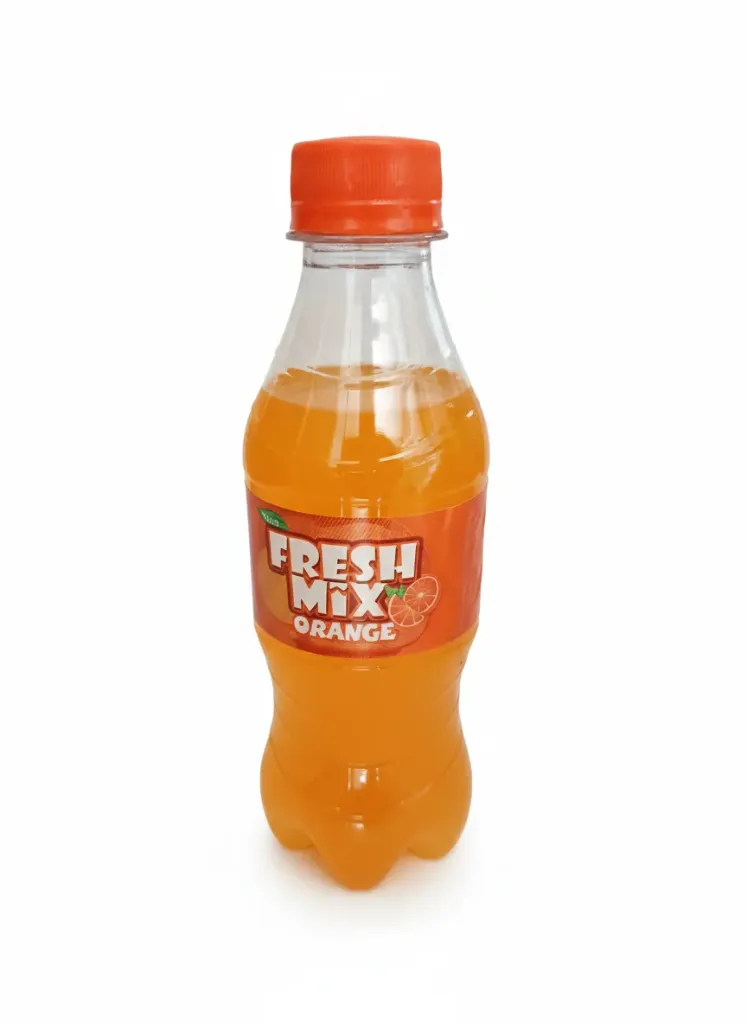 Refresco de Naranja Fresh Mix. 250 ml.