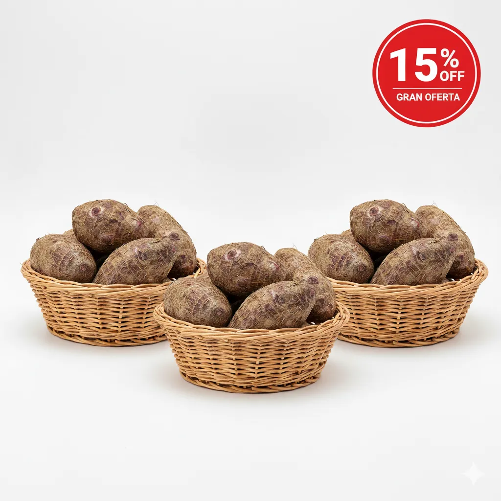 Malanga 3 Kg. (3 Kg. - 15% Descuento)