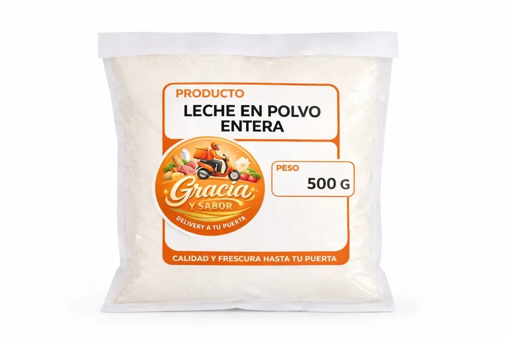 Leche en Polvo Entera 500 g.