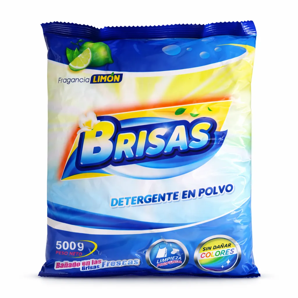 Detergente en Polvo 500 g. (Brisas)
